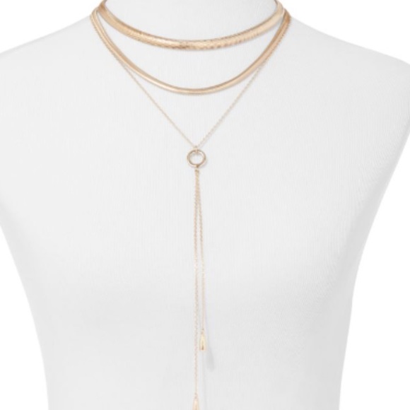 💢last one 💢 collar and bolo lariat gold necklace - Picture 5 of 5